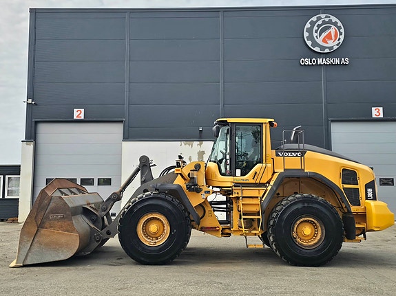Volvo L180H, 2014 Mod, Kun 12665 timer, 4 helt nye dekk, Ny service, Ny sertifisering. 3 of 5