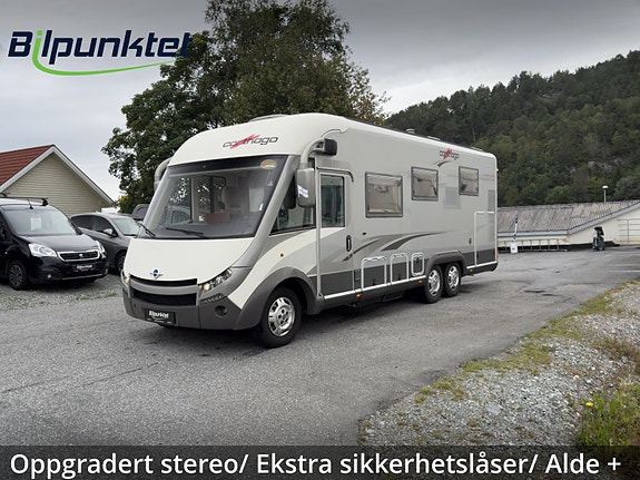 Carthago CHIC E-LINE 51 QB Fiat 3.0l/ Aut/ Solcelle / Markise+Telt/ Ny EU+Fukttest