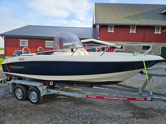 Pen Morgan 5200 med Suzuki DF70 selges 4 of 5