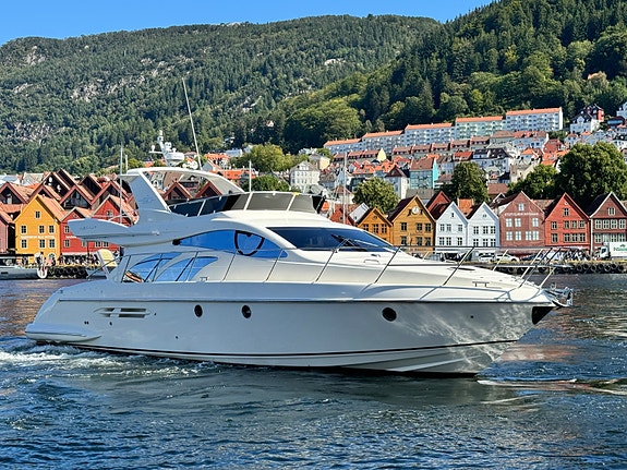 Azimut 50 Fly CAT C12. 3stk dieselvarmere. Gedigen fly. Nydelige linjer. Skipsre 2 of 30