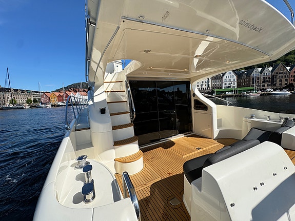 Azimut 50 Fly CAT C12. 3stk dieselvarmere. Gedigen fly. Nydelige linjer. Skipsre 12 of 30