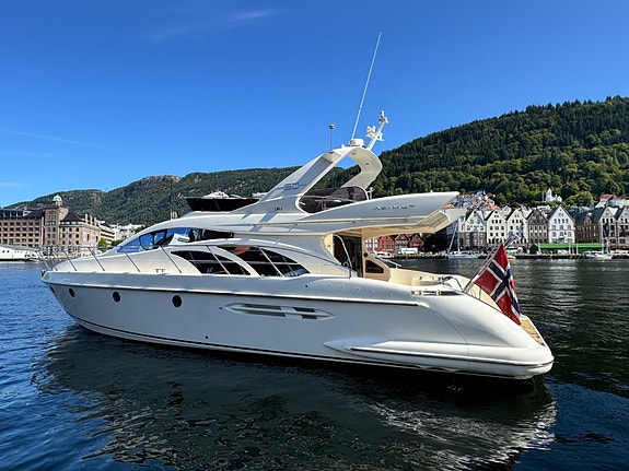 Azimut 50 Fly CAT C12. 3stk dieselvarmere. Gedigen fly. Nydelige linjer. Skipsre 6 of 30