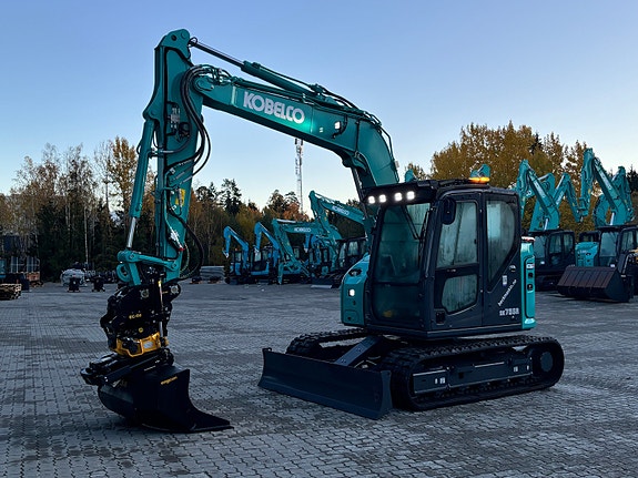 Kobelco SK75SR-7 PÅ LAGER 7 of 14