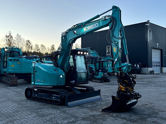 Kobelco SK75SR-7 PÅ LAGER 6 of 14