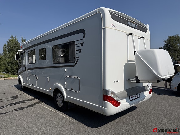 Hymer B 668 PL-PREMIUM LINE-3,0L-REGISTERKJEDE-HYDRAULISKE STØTTEBEN-MARKISE-ALDE-GASSKOMFYR-ENKLE SENGER-SENKESENG++ 5 of 5