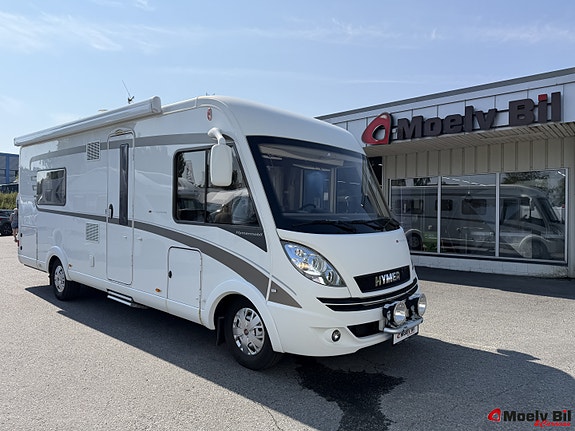 Hymer B 668 PL-PREMIUM LINE-3,0L-REGISTERKJEDE-HYDRAULISKE STØTTEBEN-MARKISE-ALDE-GASSKOMFYR-ENKLE SENGER-SENKESENG++