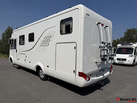 Hymer B680 STARLINE-V6-3,0L-MERCEDES-BAKHJULSTREKK-AUTOMAT-HYDRAULISKE STØTTEBEN-ALDE-MARKISE-SYKKELSTATIV++ 5 of 5