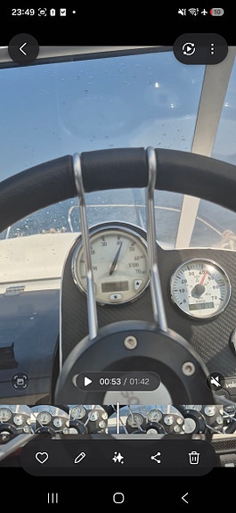 NORDKAPP 590 AVANT.. Evinrude 225ho gått 203 timer. . 63 knop.. 13 of 26