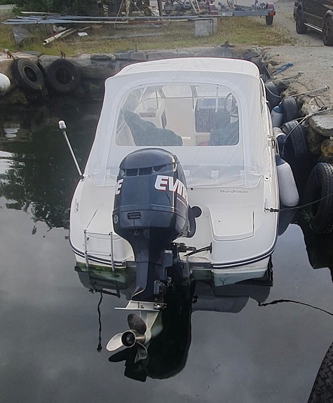 NORDKAPP 590 AVANT.. Evinrude 225ho gått 203 timer. . 63 knop.. 23 of 26