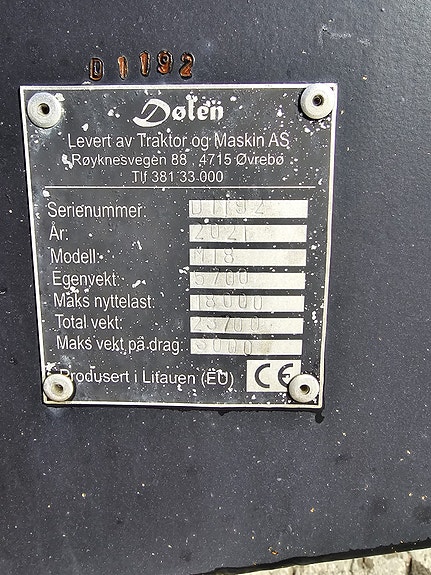 Dølen M18 Tilhenger 13 of 17