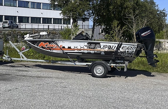 Kimple 498 Sniper m/motor, el-motor og ekkolodd 12 of 13