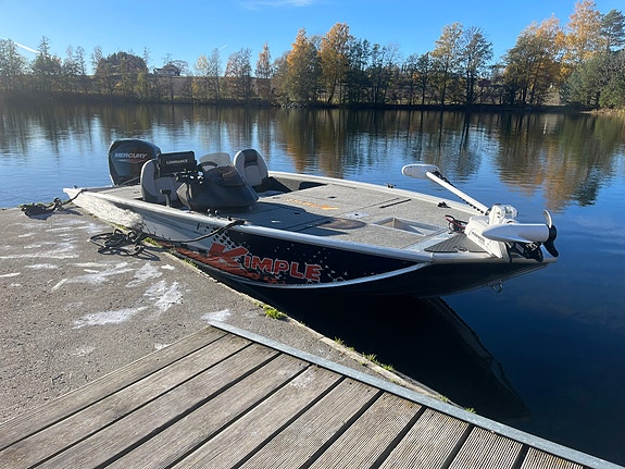 Kimple 498 Sniper m/motor, el-motor og ekkolodd 6 of 13