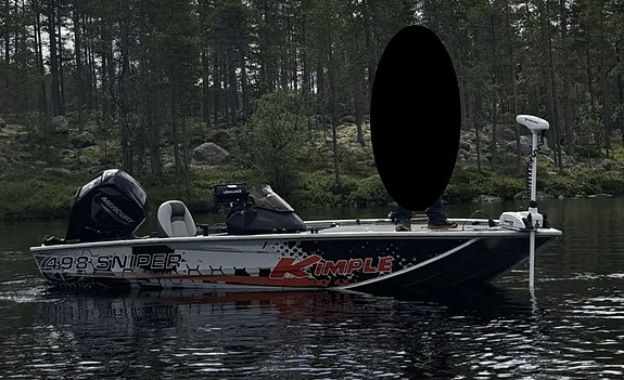 Kimple 498 Sniper m/motor, el-motor og ekkolodd 10 of 13