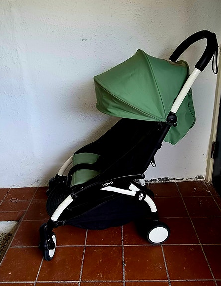 BABYZEN YOYO trillevogn grønn og svart