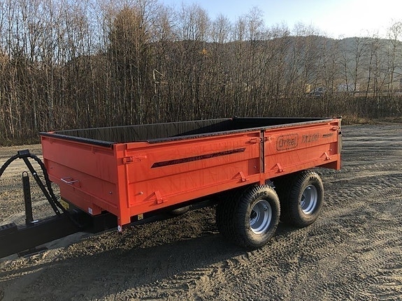 Orkel TX100 tilhenger med Hardox bunnplate! 3 of 14
