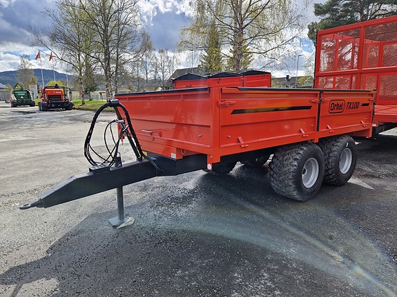Orkel TX100 tilhenger med Hardox bunnplate! 2 of 14