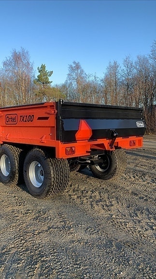 Orkel TX100 tilhenger med Hardox bunnplate! 12 of 14