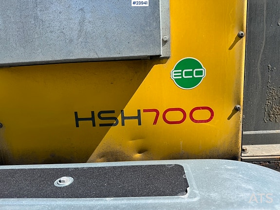 Wacker Neuson Heater HSH700G Teletiner. 2960 timer. 4 of 5