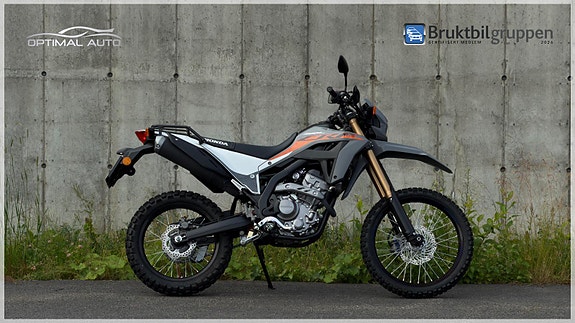 Honda CRF300LA ABS/Sidevesker/A2 Registrert/1200,-/Mnd/++