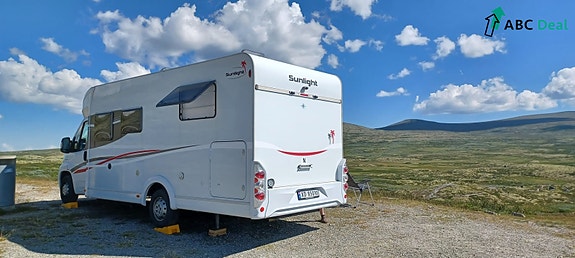 Sunlight T 68 | Service, fukttest, gasstest | NY registerreim | Enk.seng m Froli fjærsystem + Senkeseng | GOK-gassystem 6 of 30