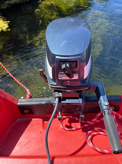 Pioner 10 med Yamaha 4hk 2-takt 5 of 5