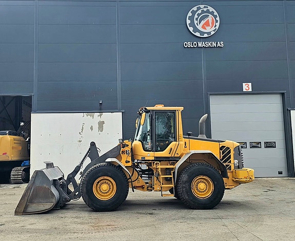 Volvo L70F, 2007 Mod, 15427 timer, 3. og 4. funksjoner, Spakstyring, Sentralsmøring, Ny sertifisering 2 of 5