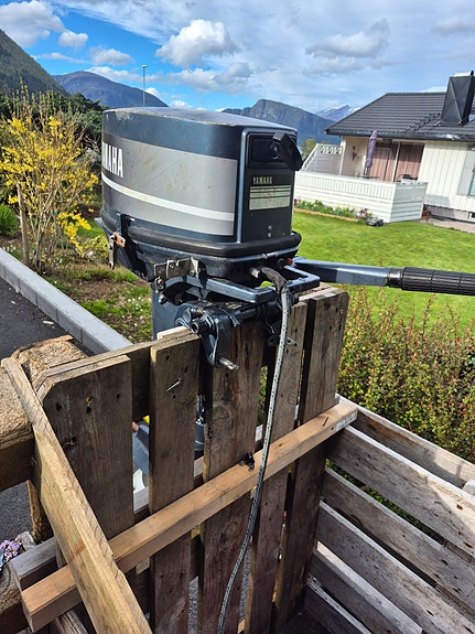 Jolle og 25hk yamaha 4 of 5