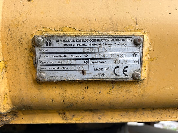 New Holland E 80 1ES 4 of 9