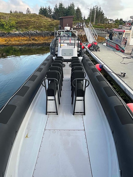 Strøken RIB (12 pass.) med 2x350hk Suzuki 5 of 5