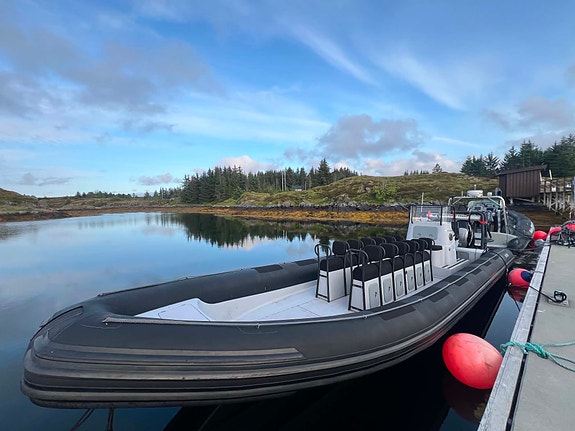 Strøken RIB (12 pass.) med 2x350hk Suzuki 2 of 5