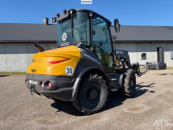 Mecalac AS600 hjullaster – Kun 784,5 timer – 1 eier 5 of 5