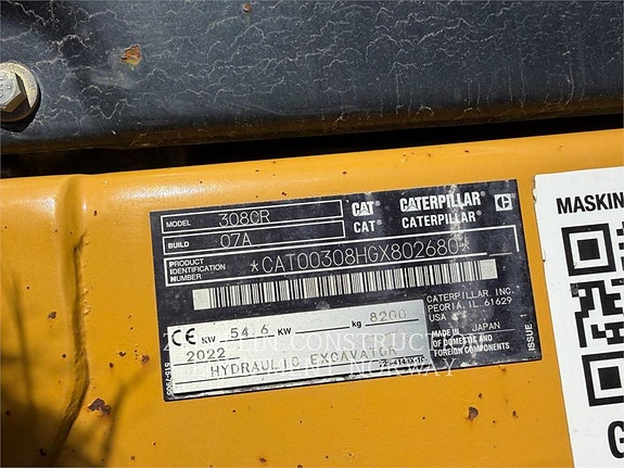 Cat 308-07 6 of 17