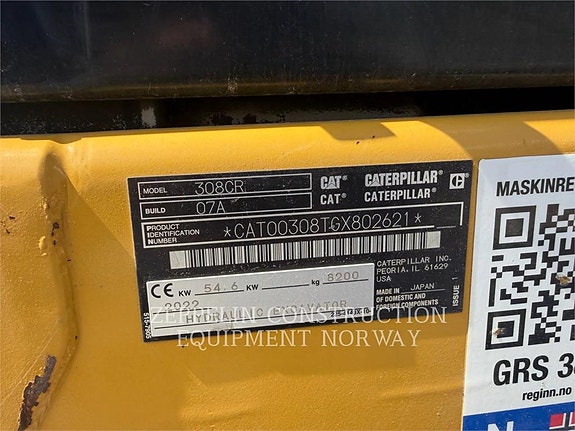 Cat 308-07 6 of 18