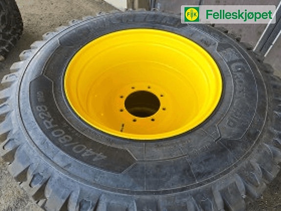 Hjul par: Michelin Cross grip 440/80 28 gul 2 of 5