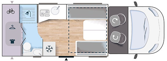 Challenger 260 Etape Edition / Uten fast seng / 699cm / Webasto dieselvarmer / 8-trinns automat / 165hk / SmartLounge / Vektsertifikat 3 of 5