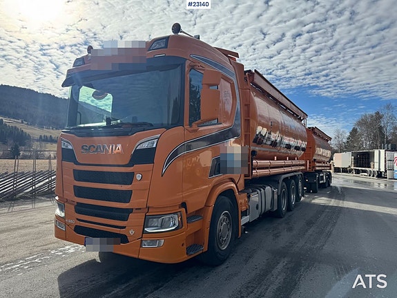 Scania R650 8x4 Bulkbil med bulkhenger - Jilko Påbygg 13 of 30