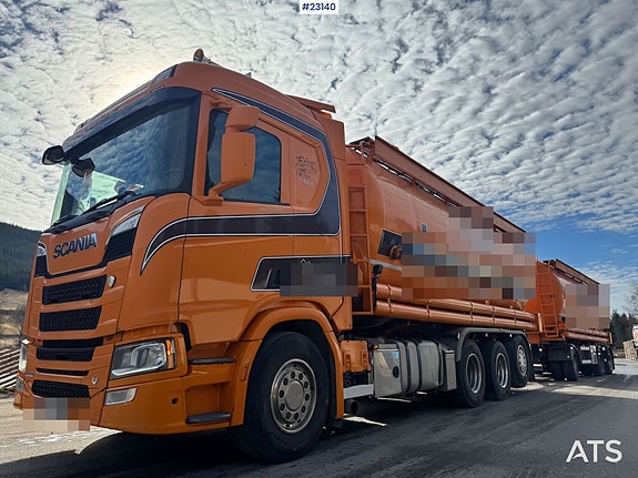 Scania R650 8x4 Bulkbil med bulkhenger - Jilko Påbygg 12 of 30