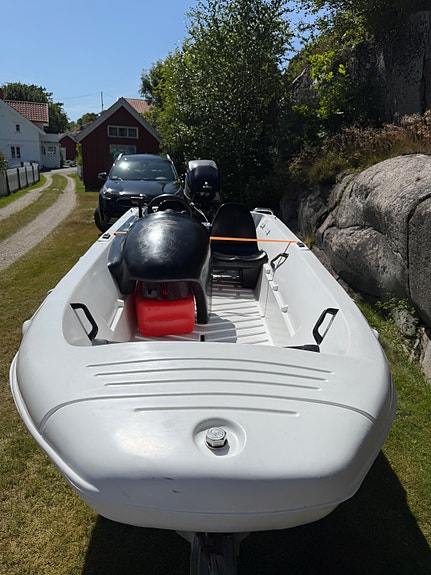 HELT NY River 350 XR 2026 med 5 års garanti, Mercury 10/15 hk, Gaupen henger 5 of 12