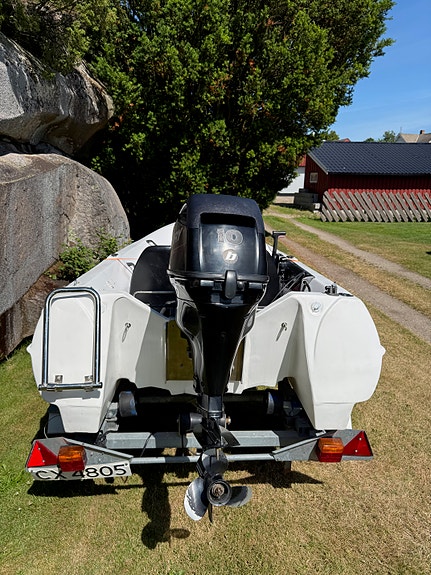 HELT NY River 350 XR 2026 med 5 års garanti, Mercury 10/15 hk, Gaupen henger 6 of 12