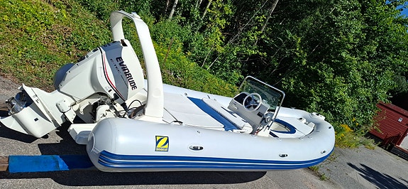2007 Zodiac Medline II m/Evinrude 150 E-tec // deilig badebåt! 7 of 8