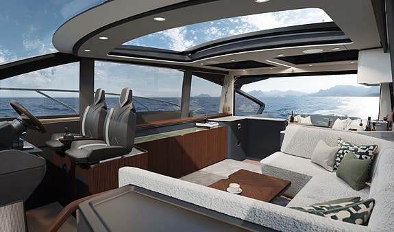 Nye Fairline Targa 58 GTO - Premiere Cannes Yachting Festival 2026 11 of 12