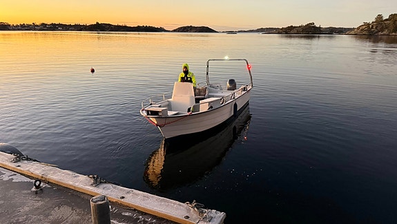 Meget Pen Øien 710F – Yamaha F80 – Kun 215 t 4 of 9