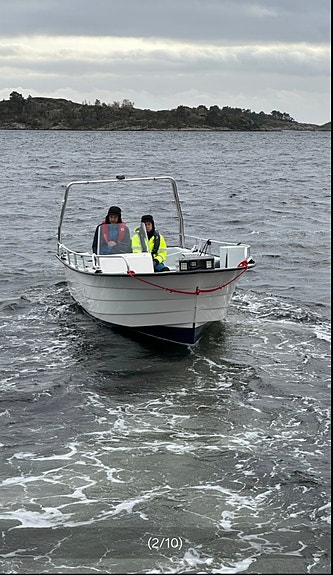 Meget Pen Øien 710F – Yamaha F80 – Kun 215 t 2 of 9
