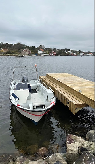 Meget Pen Øien 710F – Yamaha F80 – Kun 215 t 3 of 9