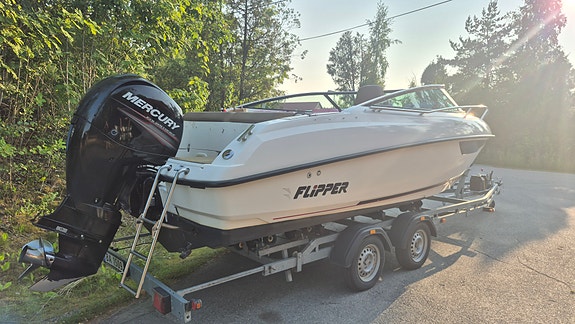 Flipper 640 DC – 150 HK Mercury 4T -  kun 430 timer - NÅ REDUDSERT HØSTPRIS 5 of 5