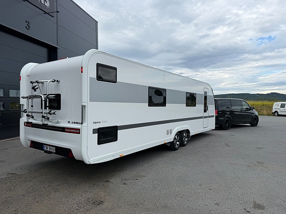 Adria Alpina 753HK Plusspakke, 4 x Mover, sykkelstativ foran + bak, ny gass og fukttest, HØSTKUPP!!! 8 of 30