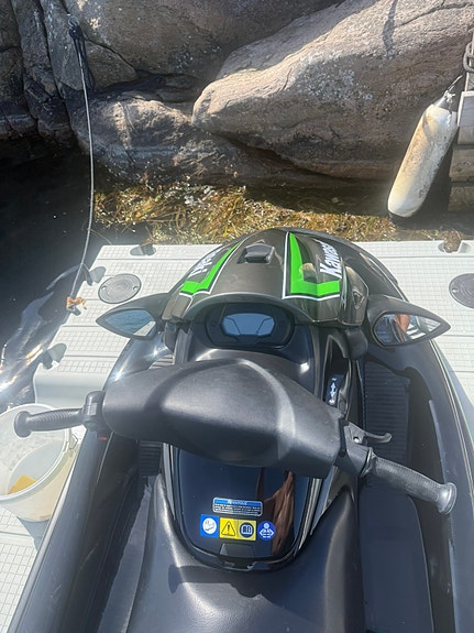 Sensommerkupp! Kawasaki STX-15F ink henger og docking 5 of 5
