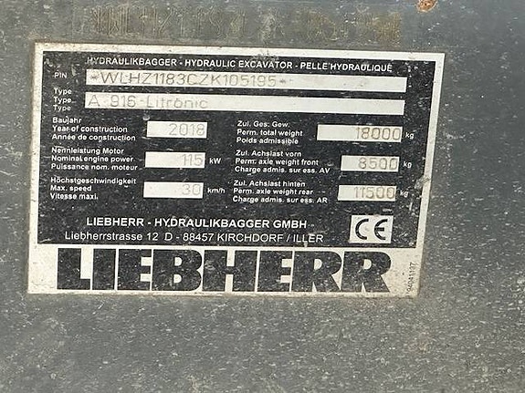 Liebherr A 916 7 of 14