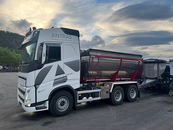 Volvo FH13 540 6x4 Dumper, Asfalt, Brøyterigget med høvelskjær 4 of 5