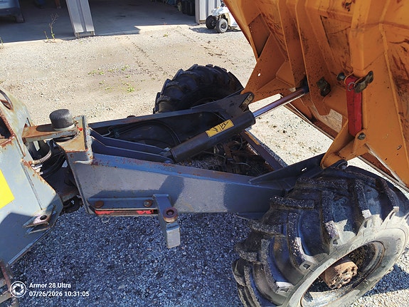 Terex Registrert Benford 3001KFA 3-tonns dumper 8 of 10